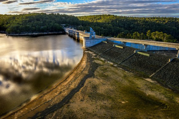 Sydney's dams are now about 80 per cent full. The next time they drop below 60 per cent, usage prices will jump by a third.