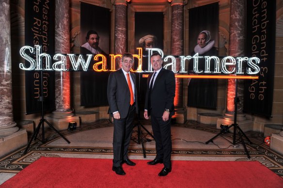 Shaw Partners co-chief executives Earl Evans and Allan Zion.