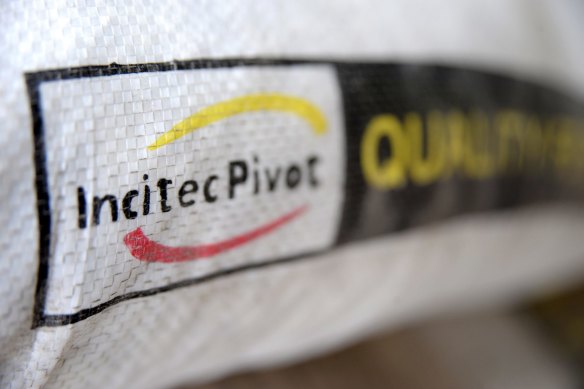 Incitec Pivot shares slumped after a disappointing update on its Waggaman plant. 