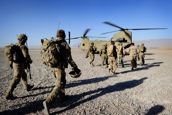 Defence Minister Peter Dutton said on Sunday six remaining Australian troops left Afghanistan last month.