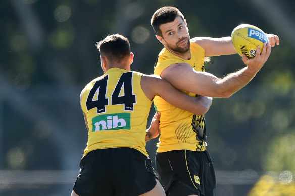 Trent Cotchin will also return against the Bulldogs.