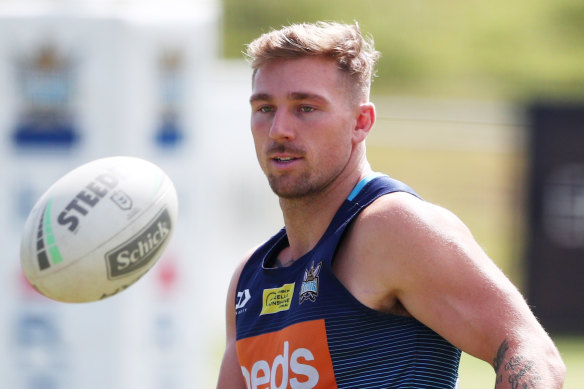 Bryce Cartwright has emerged as the poster boy for rugby league's nascent anti-vaxxer movement.