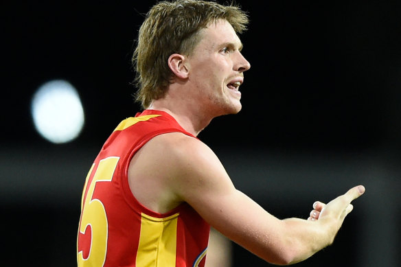 Impressive Suns midfielder Noah Anderson.