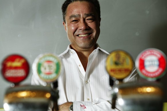 Trevor O’Hoy when he was CEO of Fosters Group in 2005.