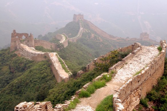 The Great Wall of China.