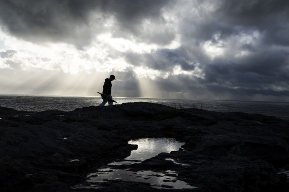 Early morning at Mistral Point, Maroubra. 