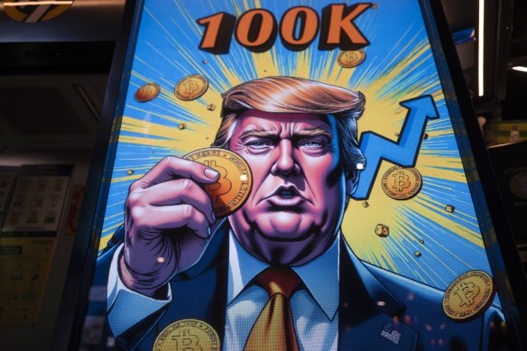 The Trump family has a 60 per cent stake in WLF and gets a 75 per cent share of the sale proceeds from the sales of its $USWLFI digital currency – of which it has sold $US550 million.