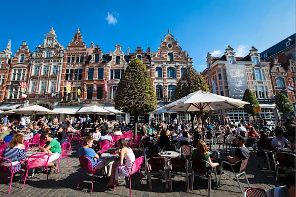 Brewing capital … Leuven.