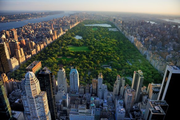Apartments overlooking Central Park have fetched in excess of $US50 million.
