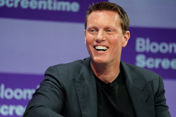 Paramount is controlled by software billionaire Larry Ellison and his son David (pictured).