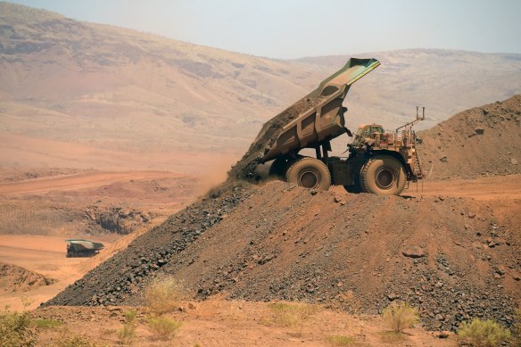 Rio Tinto’s Gudai-Darri iron ore mine in the Pilbara