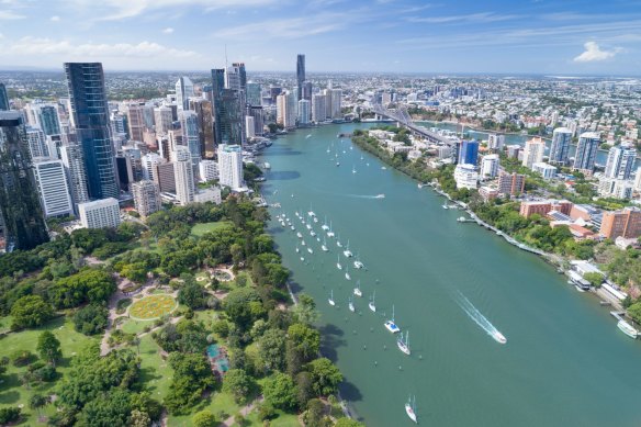Brisbane unit prices have reached a record high, climbing at a faster rate than house prices.