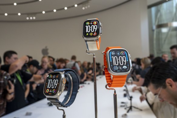 The Apple Watch Ultra 2.