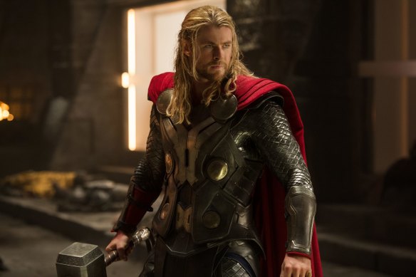 Chris Hemsworth in Thor: The Dark World.