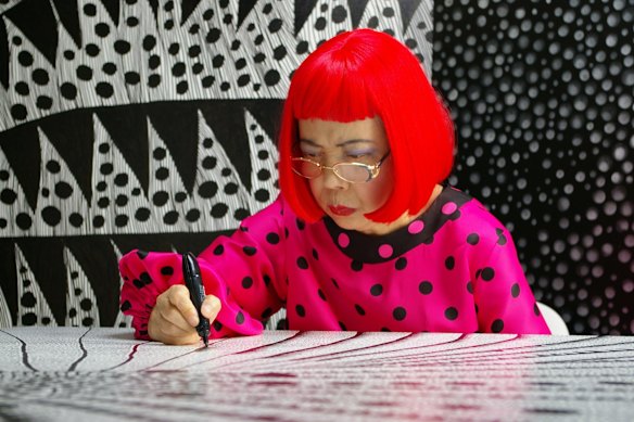 Acclaimed artist Yayoi Kusama, pictured in 2018, was born in and celebrated in Matsumoto.