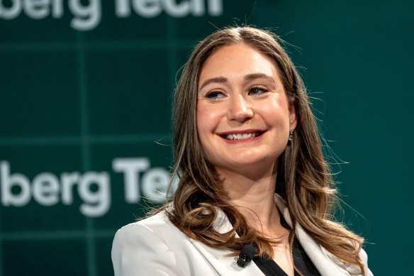 Daniela Amodei, co-founder and president of Anthropic, maker of Claude.