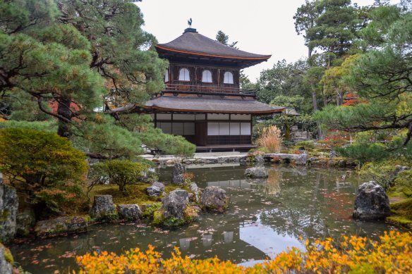 Kyoto’s famous Silver Temple.