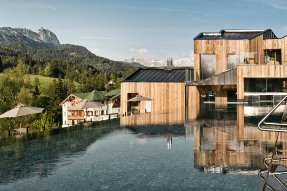 Naturhotel Forsthofgut in the SalzburgerLand region of Austria.
