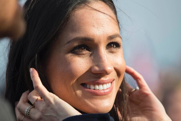 The then Meghan Markle, now simply Meghan, Duchess of Sussex, in 2018.