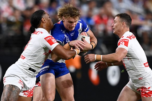 Jacob Preston has been a threat all game.