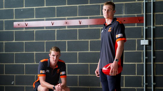 Brothers Josh and Thomas Green were both selected for the Giants Academy.