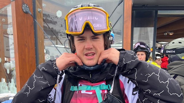 Pantxo Wall, a Surf Coast Secondary College student and Olympic snowboard hopeful.