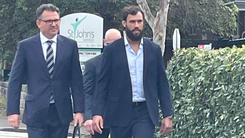 Cronulla player Toby Rudolf avoids conviction after mooning park ranger