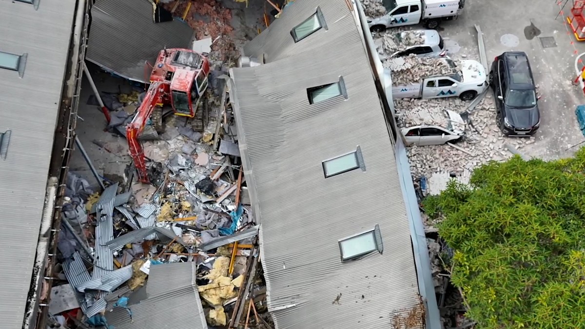 Ultimo building collapse: Two in hospital after building collapse in ...