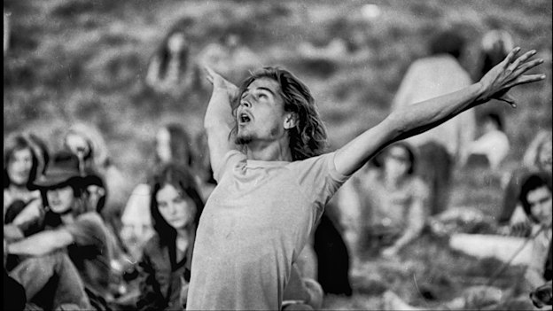 Scenes from the 1973 Aquarius Festival in Nimbin.