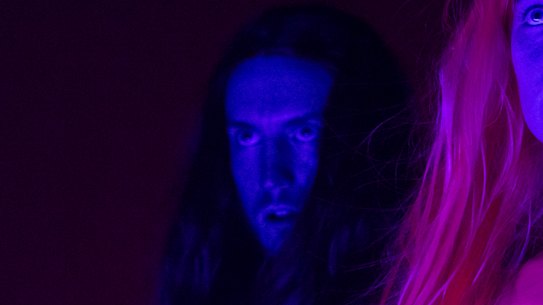 In SUCKER, Jenni Large filled the stage with dancers in second-skin tights and garish long wigs.