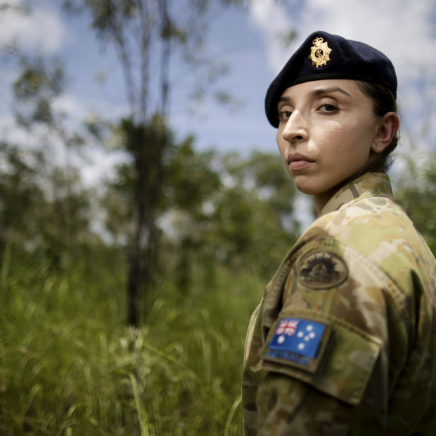 Captain Marium Hamimi from the Australian Army.