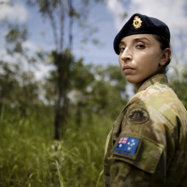 Captain Marium Hamimi from the Australian Army.