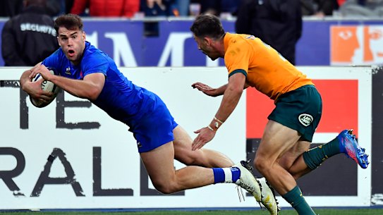 Damian Penaud’s try down the right wing proved to be the decisive blow.