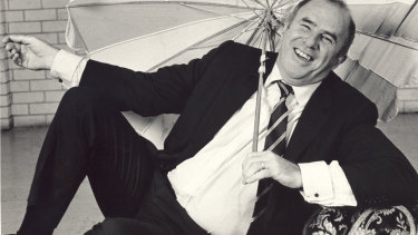 Clive James, pictured in 1986.