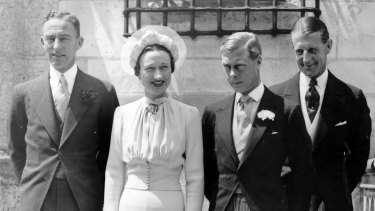 Wallis and Edward after their wedding in 1937.