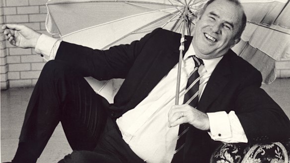 Clive James, pictured in 1986.