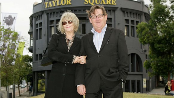 Julie Bates and Professor Basil Donovan  in 2007.