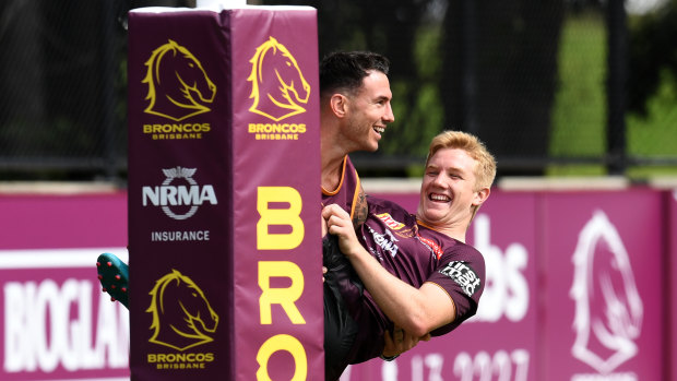 Sponsor clash: Brisbane said their deal with major sponsor NRMA prevented them from attending a Magic Round function hosted by a rival insurer.