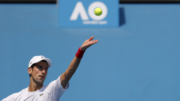 Novak Djokovic is back at Melbourne Park looking to add to his list of grand slam wins at this week's Australian Open.