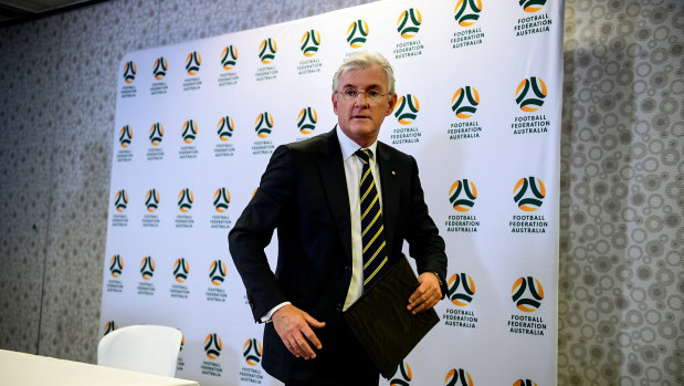 End of an era: Steven Lowy will oversee his last meeting as FFA chairman on Monday.