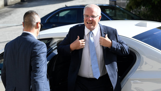 Scott Morrison claims the additional upfront costs for a new car under Labor's policy would be $5000, but the department's analysis estimates it would be far less.