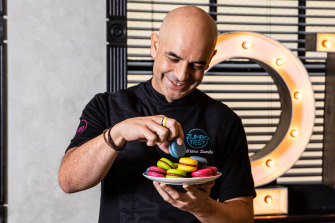 What dessert chef Adriano Zumbo puts on his plate each day
