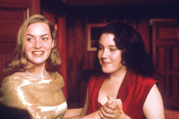 Kate Winslet and Melanie Lynskey in Heavenly Creatures in 1994. Two years later Winslet was nominated for an Oscar, while Lynskey went back to school. 