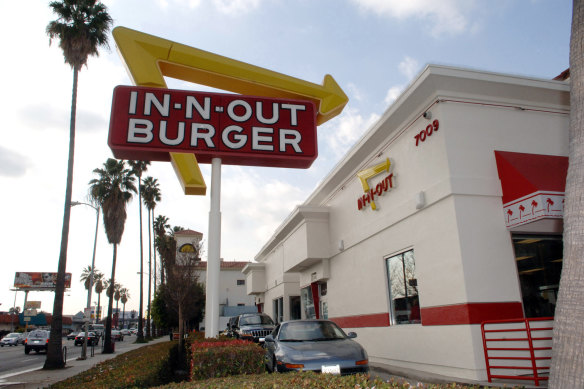 American burger chain In-N-Out.