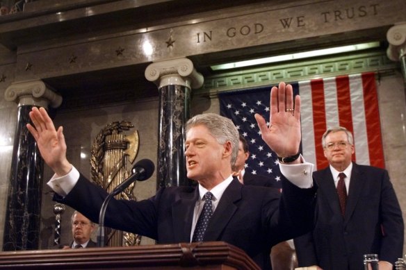 Bill Clinton’s pronouncement in 1996 that the era of big government was “over” has proved hollow.