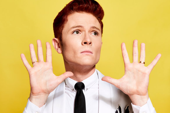 Comedian Rhys Nicholson is a judge on Drag Race Down Under.