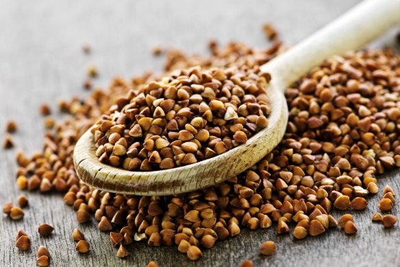 Eating whole grains and seeds, such as buckwheat, can be beneficial to heart health.