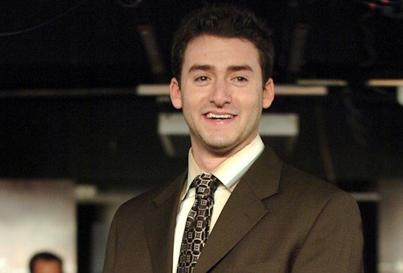 After Trump left the White House in 2021, two contestants from the second season of his reality TV show The Apprentice — Wes Moss and Andy Litinsky (pictured) — pitched him an idea for a social media platform built around his brand.