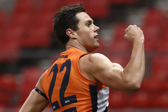 Quite a dilemma: GWS star Josh Kelly.