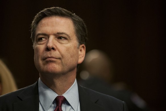 O ex-diretor do FBI James Comey, retratado em 2016, foi acusado de mentir ao Comitê Judiciário do Senado.